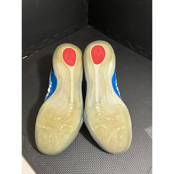 Nike Kobe Bryant 9 EM Low Hyper Cobalt Blue Multicolor 2014 646701-414 Size 10 - Picture 6 of 8